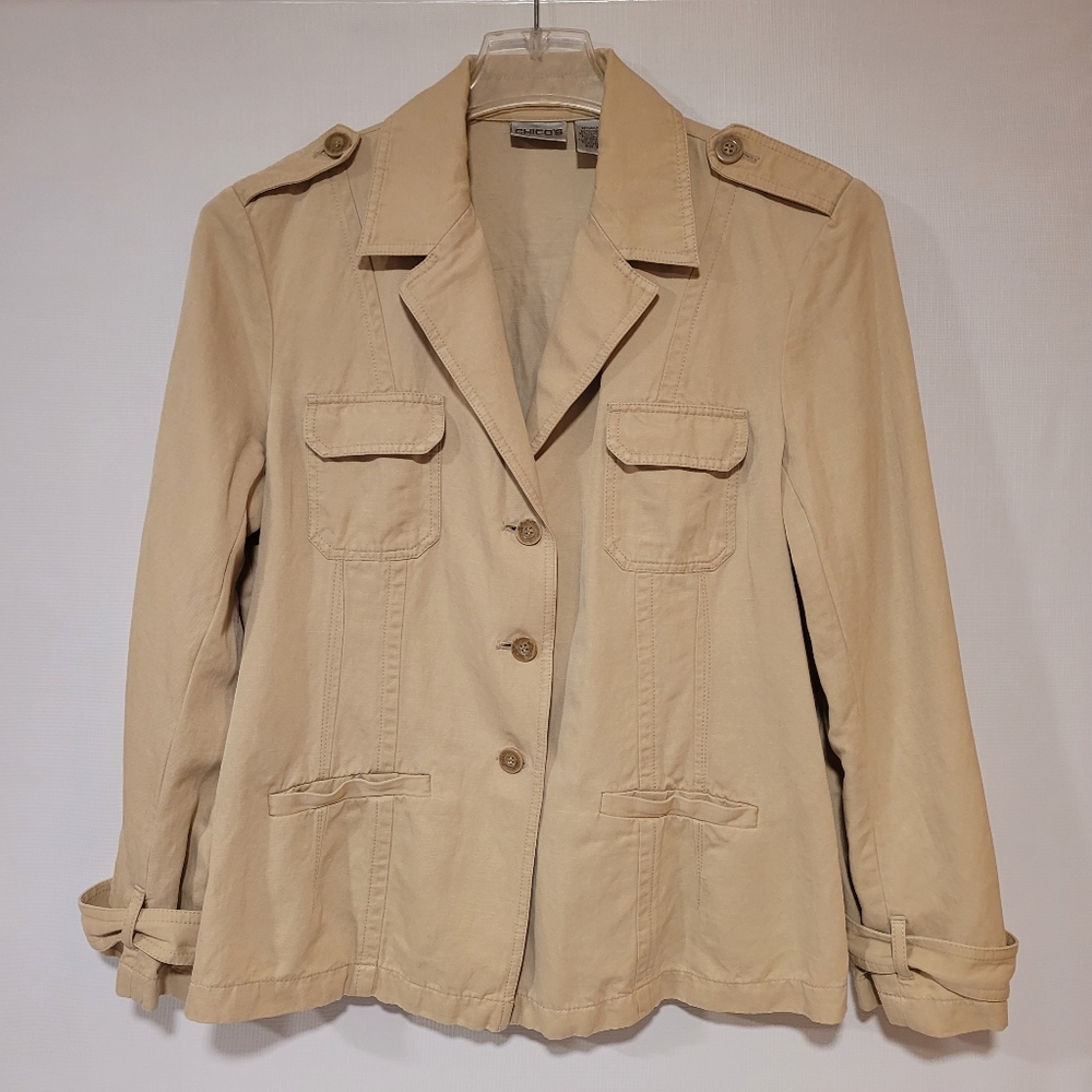 Chico's Tan Blazer